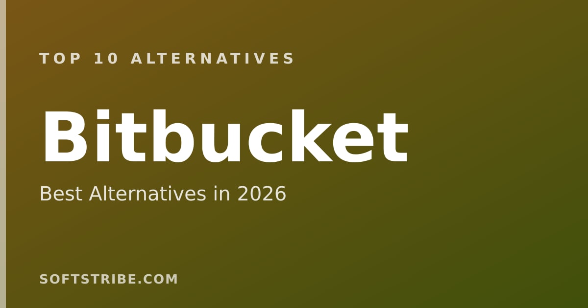 Top 10 Best Alternatives for Bitbucket in 2026