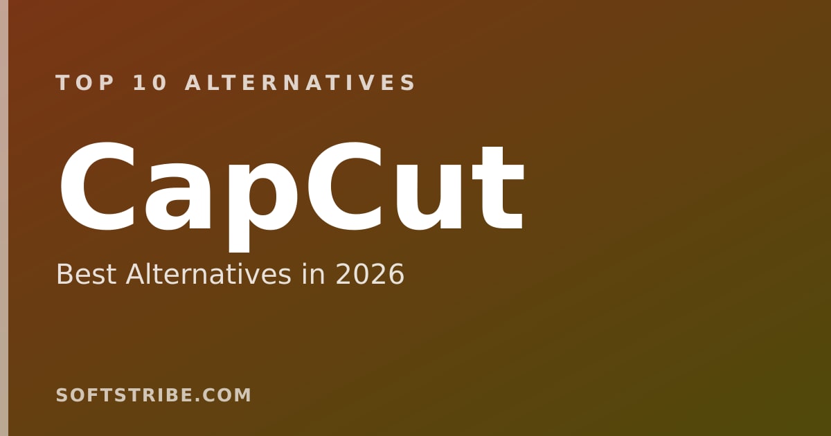 Top 10 Best Alternatives for CapCut in 2026
