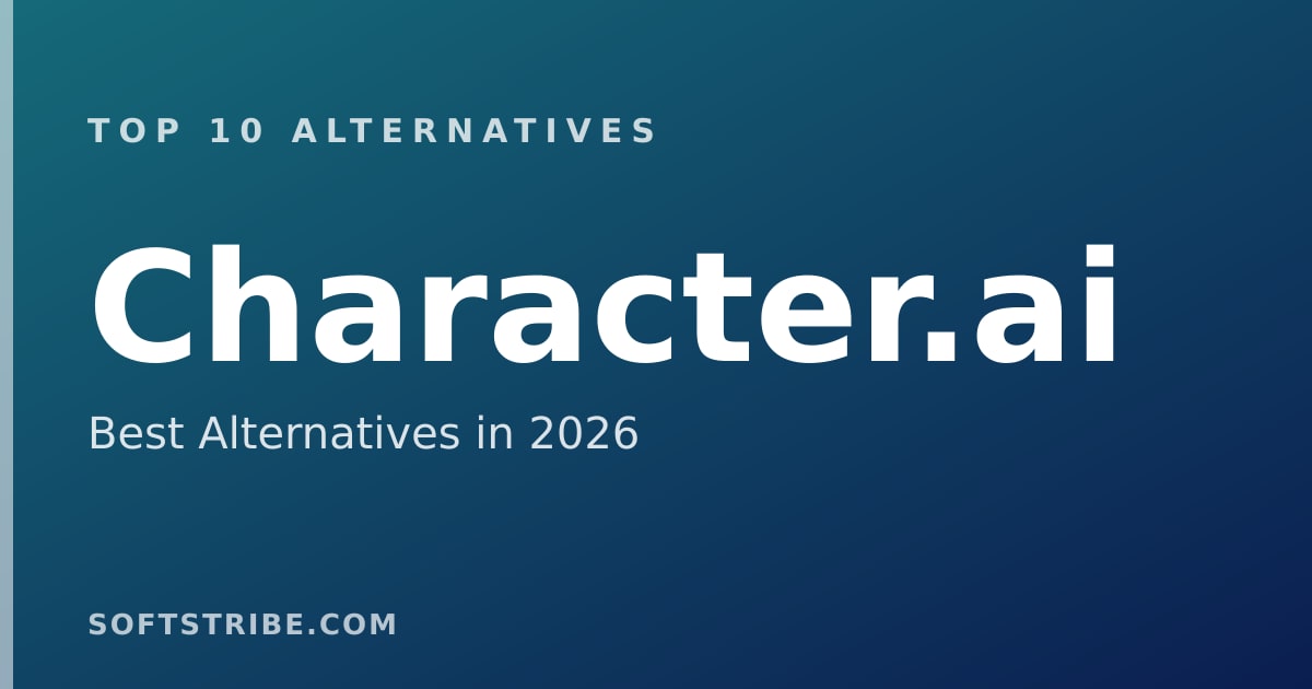 Top 10 Best Alternatives for Character.ai in 2026