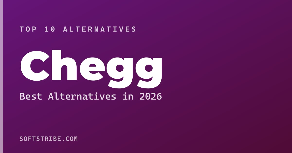 Top 10+ Alternatives for Chegg in 2026