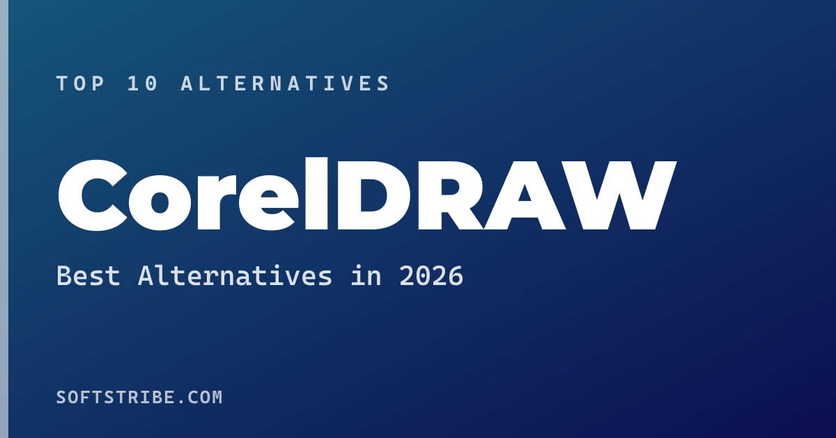 Top 10+ Alternatives for CorelDRAW in 2026