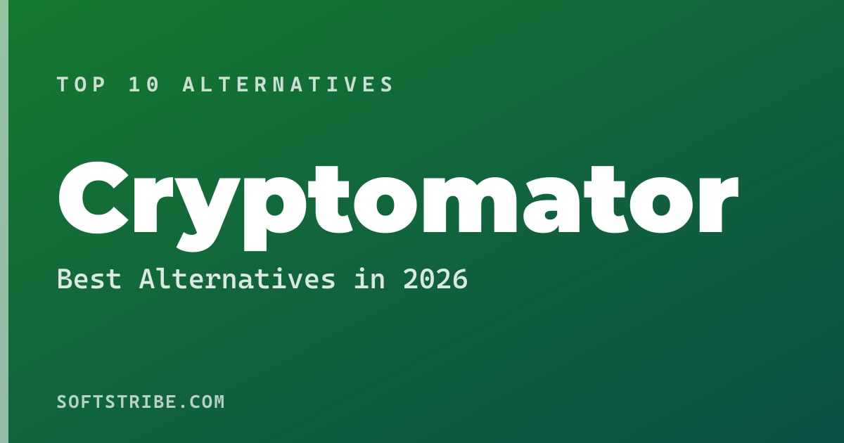 Best Cryptomator Alternatives: For File encryption in 2026