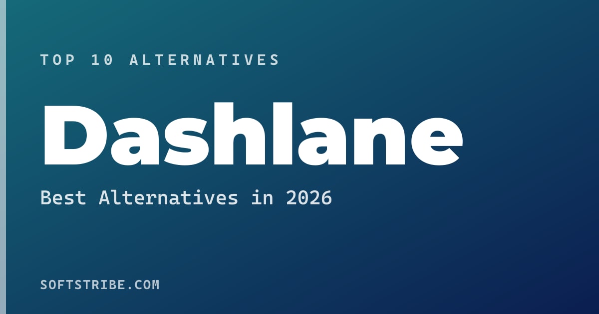 Top 10+ Alternatives for Dashlane in 2026