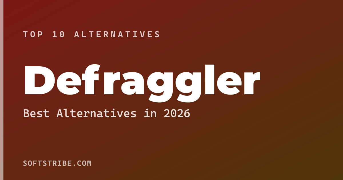 Top 10+ Alternatives for Defraggler in 2025