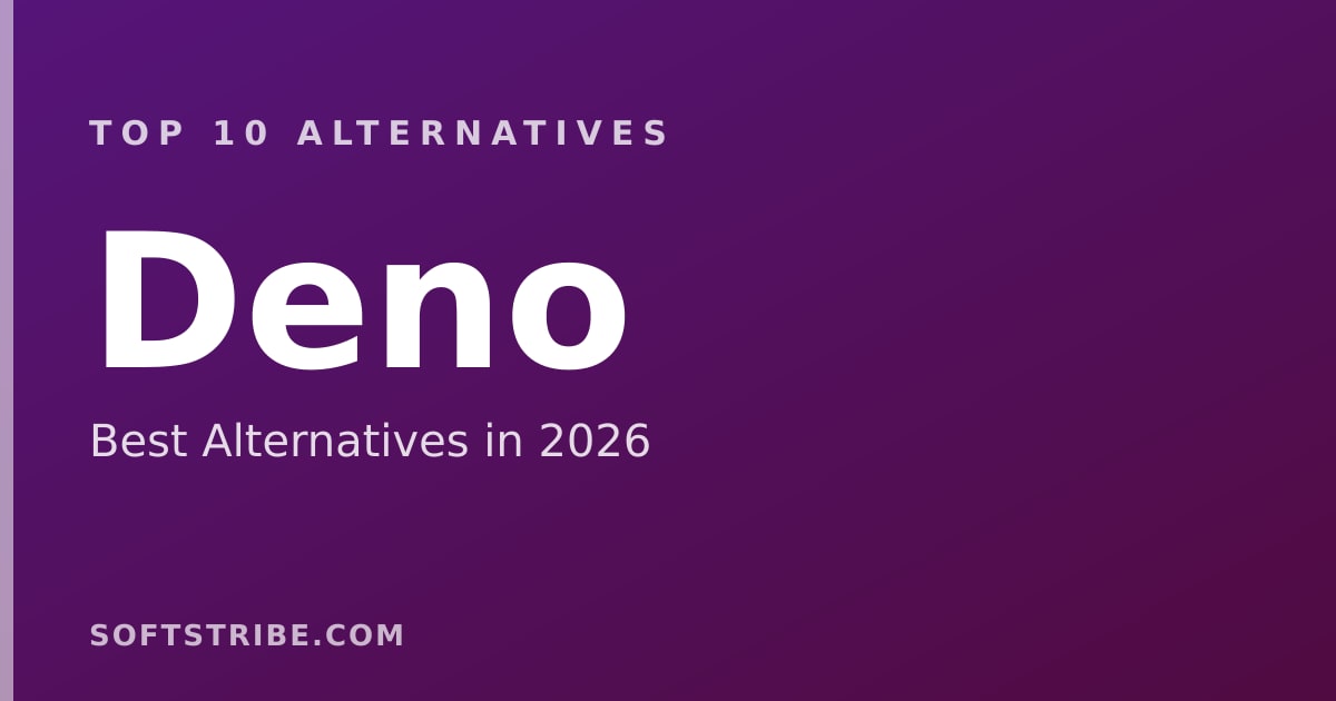 Top 10 Best Alternatives for Deno in 2026