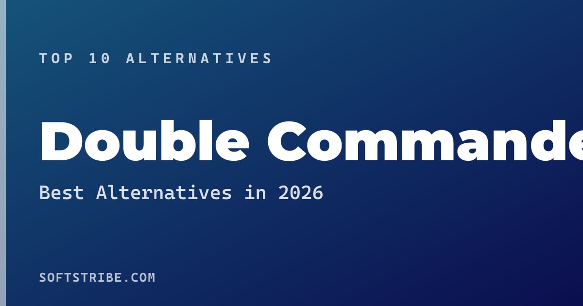 Best Double Commander Alternatives: For File management in 2026