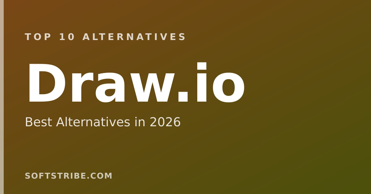 Top 10 Best Alternatives for Draw.io in 2026