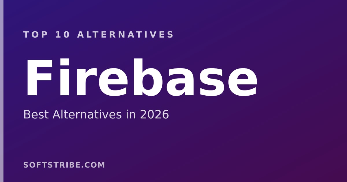 Top 10 Best Alternatives for Firebase in 2026