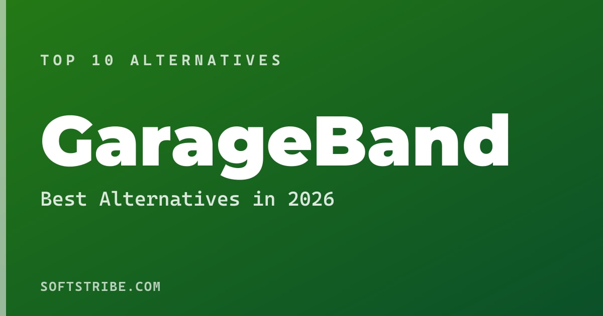 Top 10+ Alternatives for GarageBand in 2026