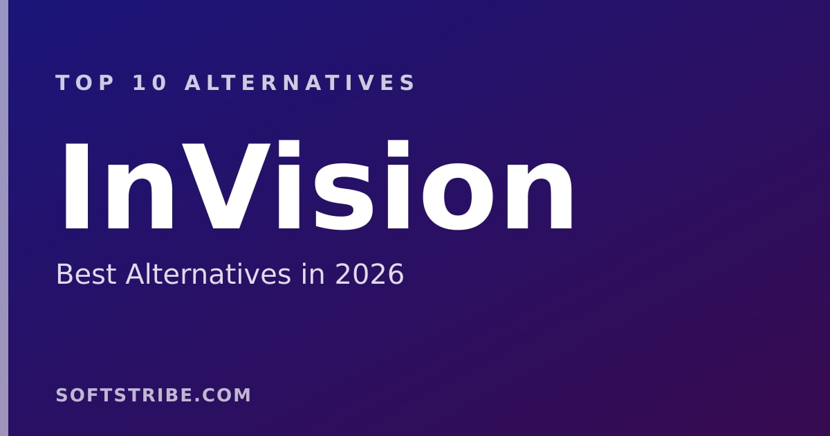 Top 10 Best Alternatives for InVision in 2026