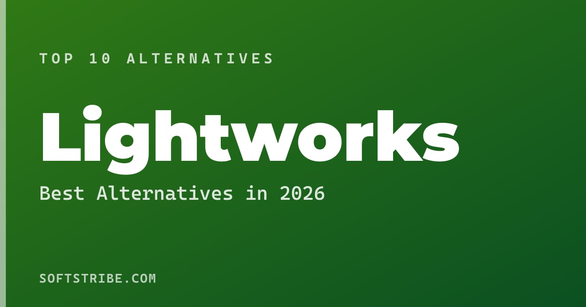 Top 10+ Alternatives for Lightworks in 2026