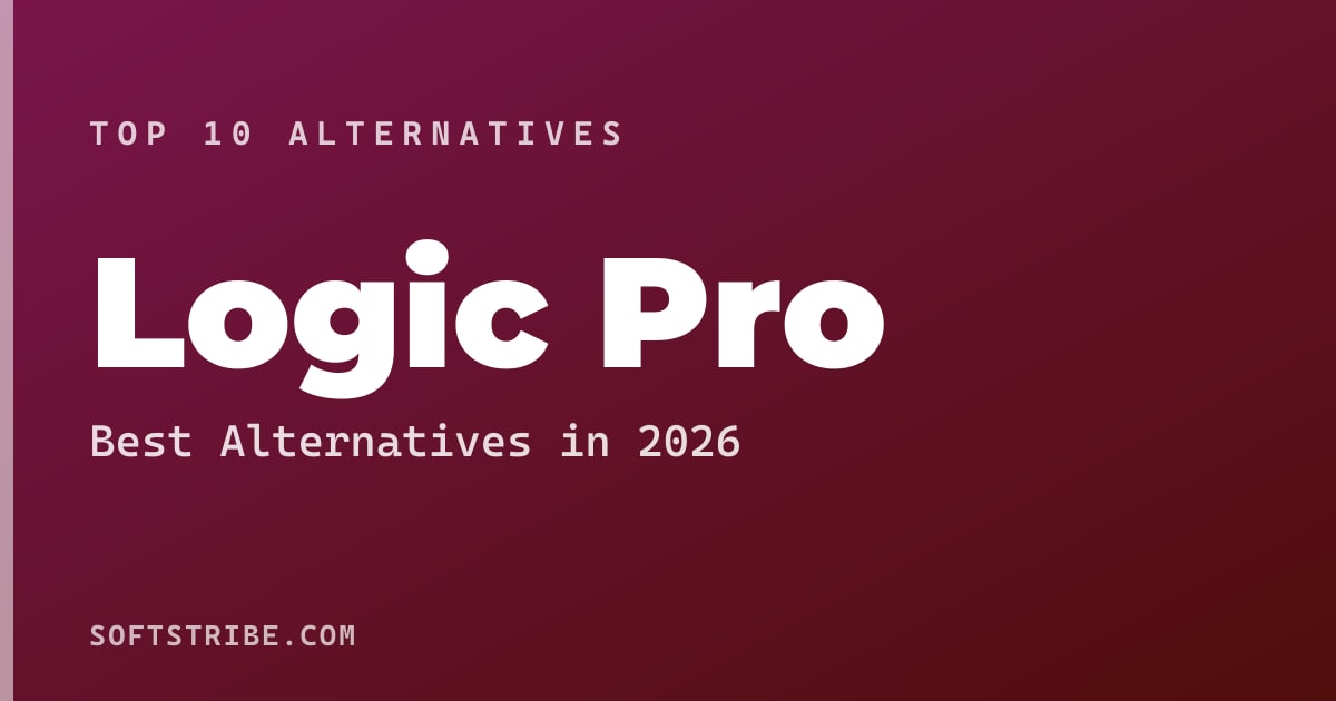 Top 10+ Alternatives for Logic Pro in 2026
