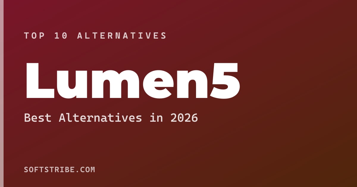 Top 10+ Alternatives for Lumen5 in 2026