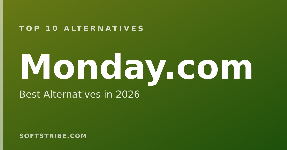 Top 10 Best Alternatives for Monday.com in 2026