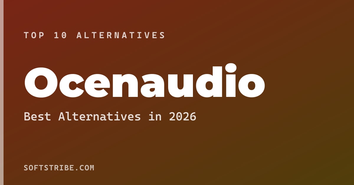 Top 10+ Alternatives for Ocenaudio in 2026