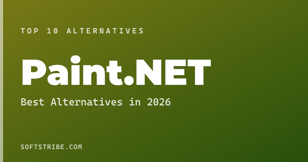 Top 10+ Alternatives for Paint.NET in 2026