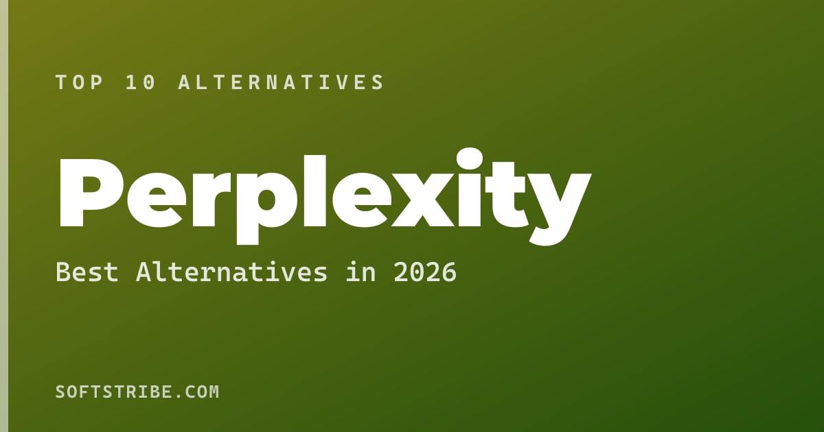 Best Perplexity Alternatives: For AI search in 2026