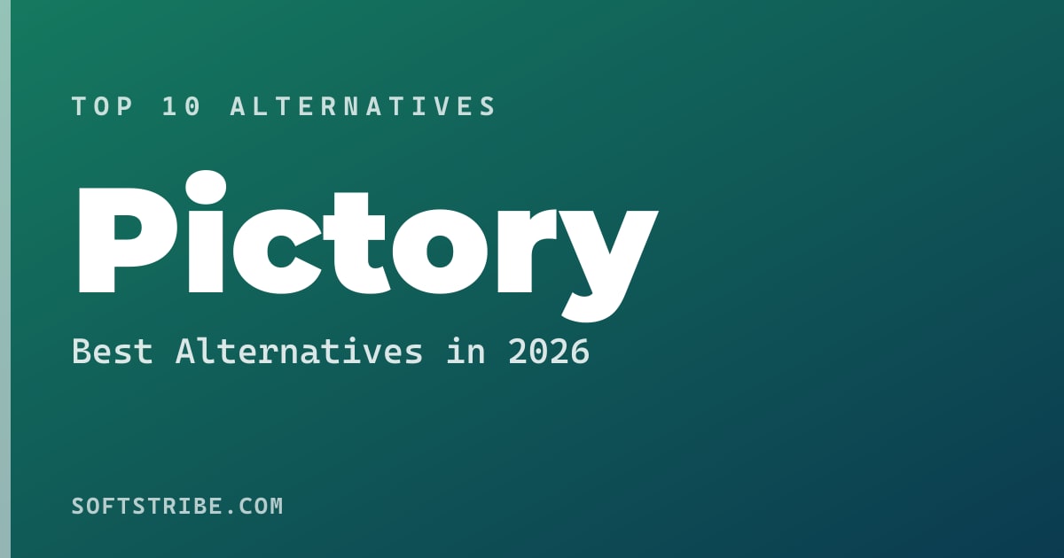 Top 10+ Alternatives for Pictory in 2026
