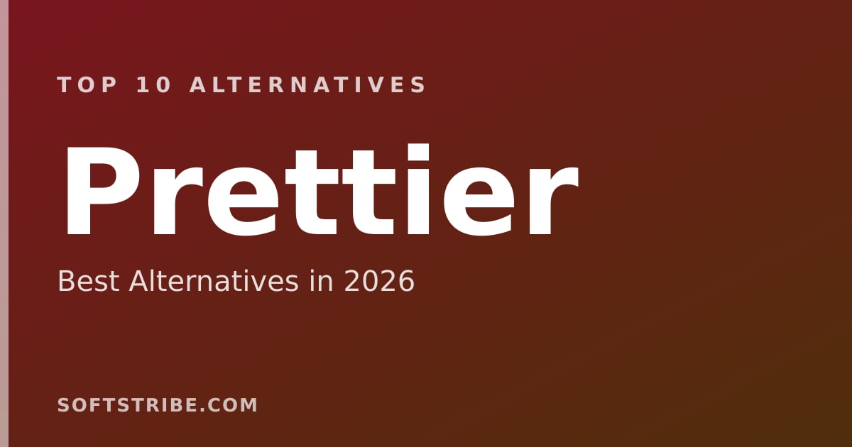 Top 10 Best Alternatives for Prettier in 2026