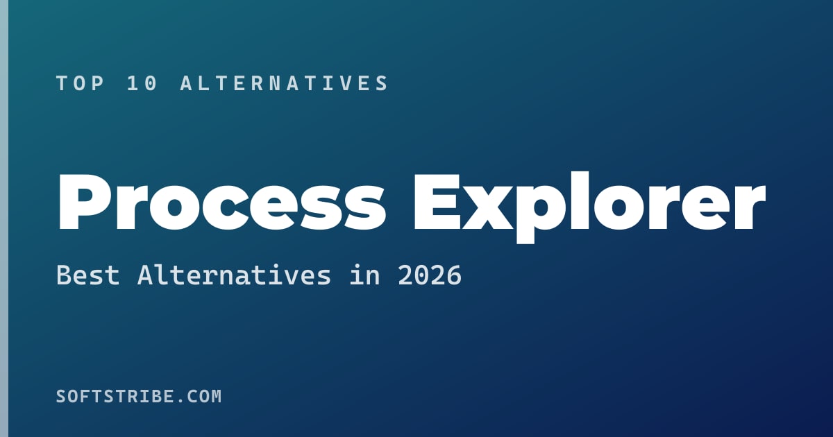 Top 10+ Alternatives for Process Explorer in 2026