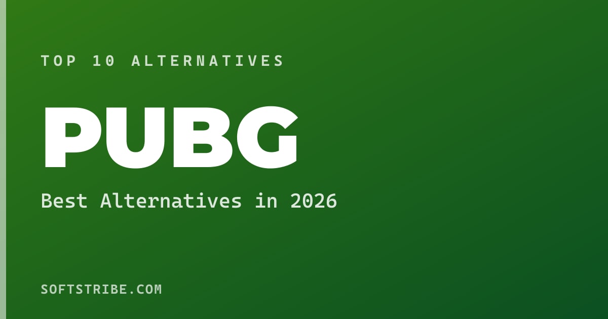 Top 10+ Alternatives for PUBG in 2025
