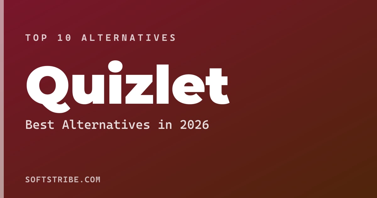 Top 10+ Alternatives for Quizlet in 2026