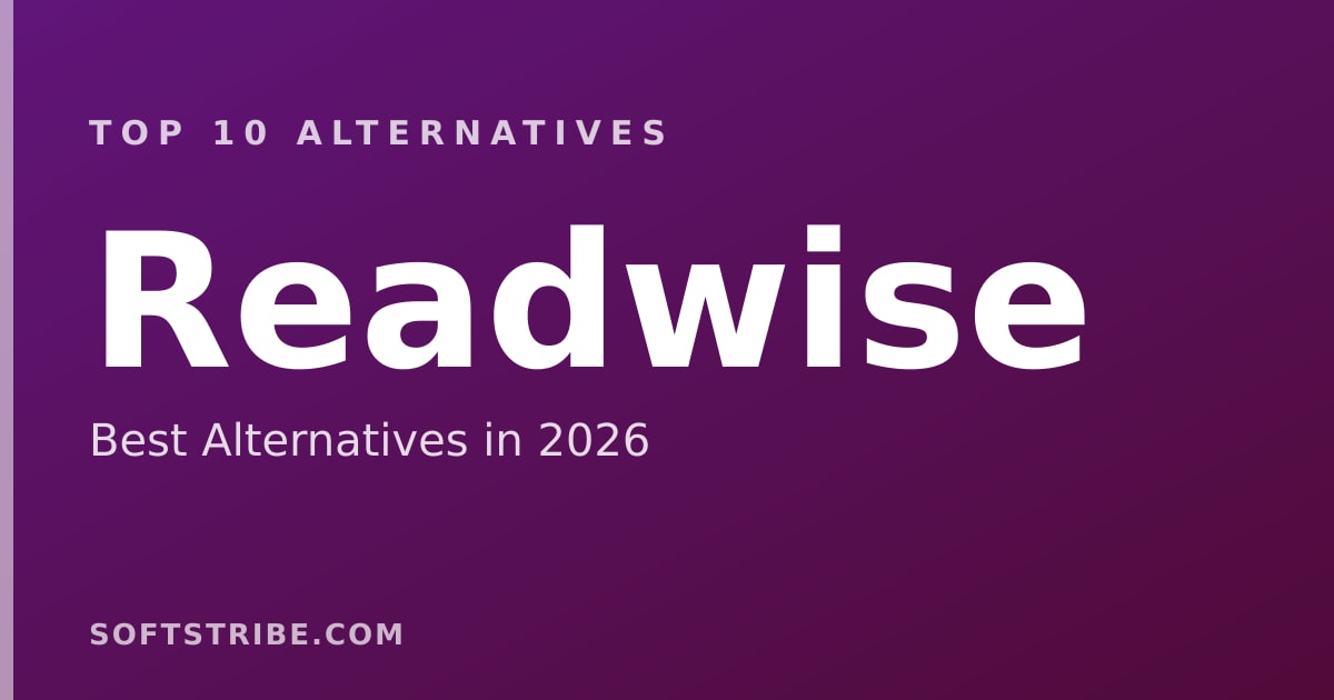 Top 10 Best Alternatives for Readwise in 2026