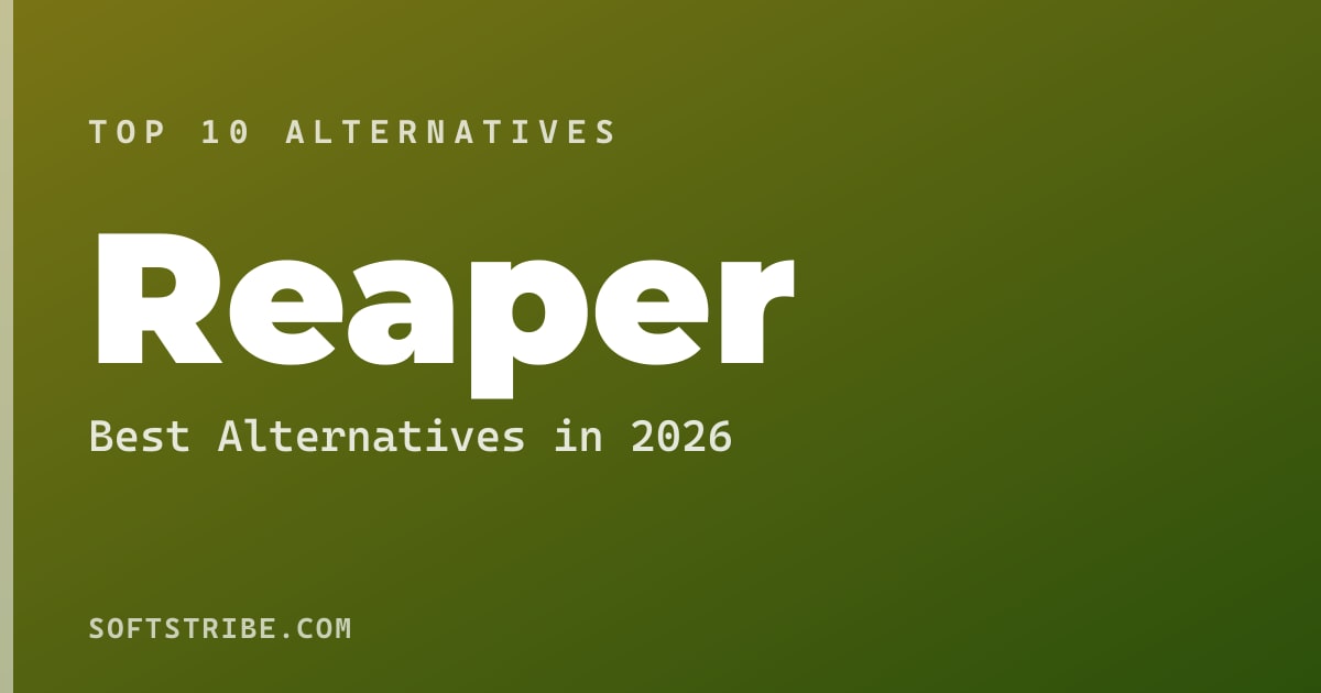 Top 10+ Alternatives for Reaper in 2025