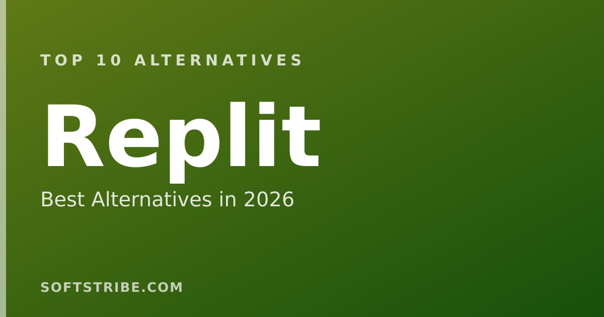Top 10 Best Alternatives for Replit in 2026