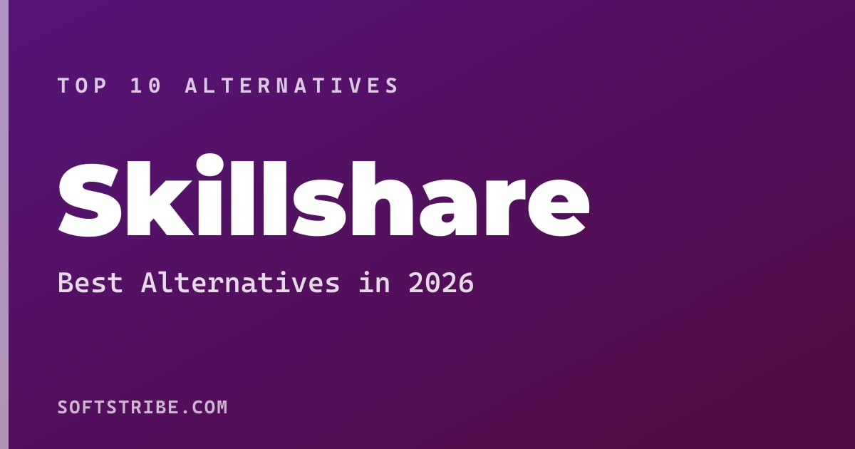 Top 10+ Alternatives for Skillshare in 2026