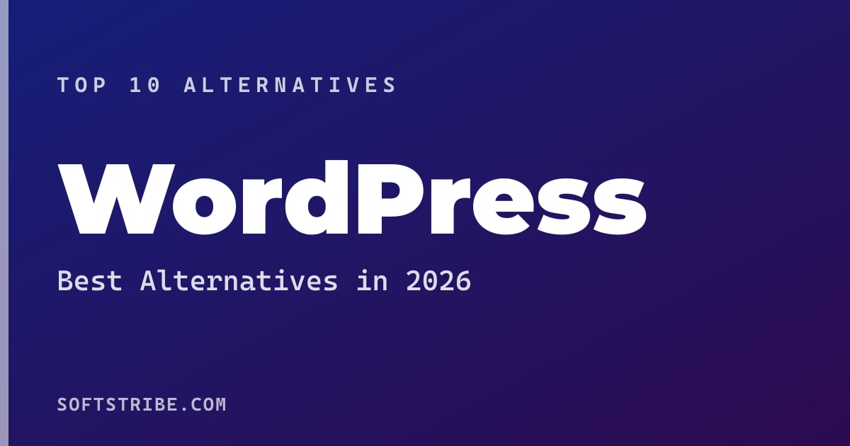 Best WordPress Alternatives: For Website building in 2026