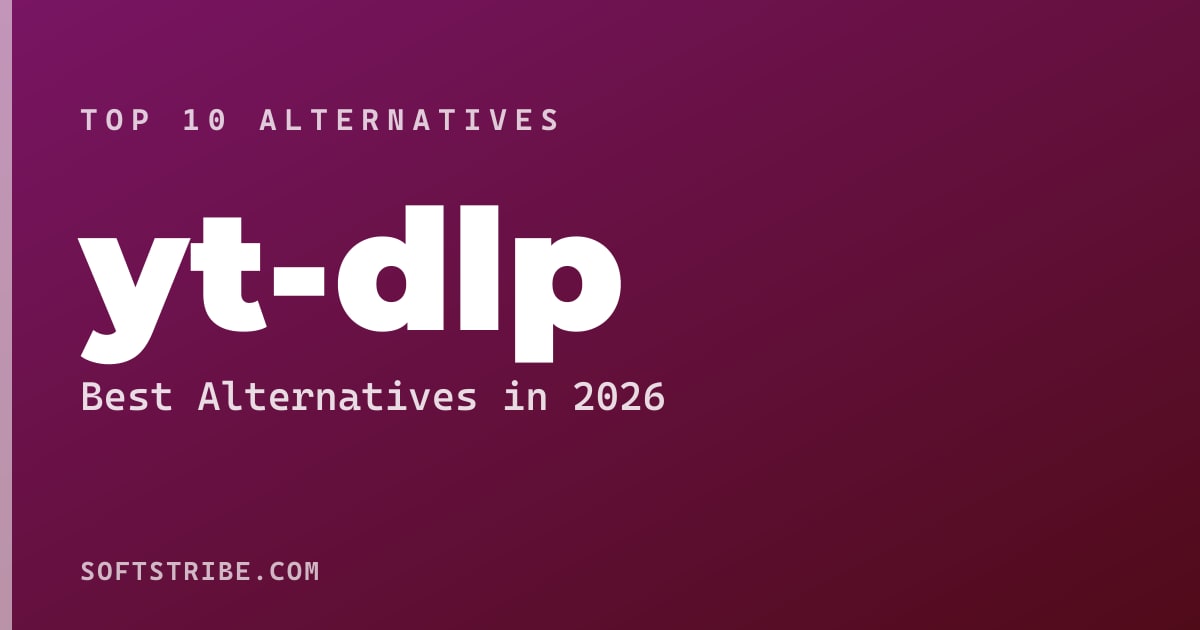 Best yt-dlp Alternatives: For Video downloading in 2026