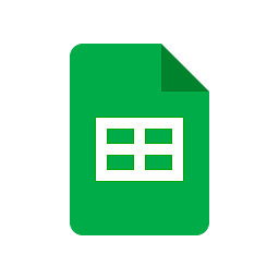 Google Sheets icon