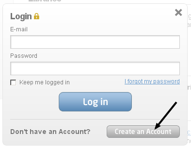 Register an account at Gtmetrix
