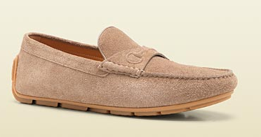 Driver with embroidered horsebit Shoe by Gucci