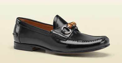Moccasin with Bamboo Horsebit by Gucci