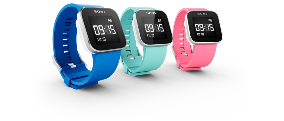 The official photo of Sony Smartwatch