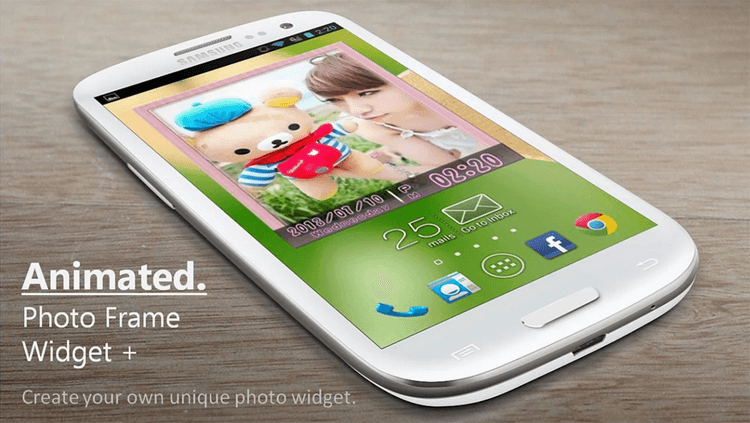 Animated Photo Frame Widget