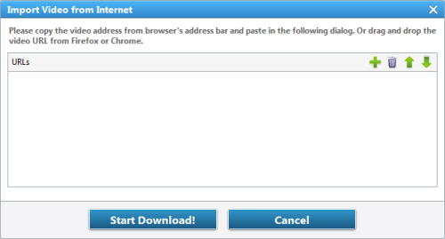 Download Videos from Internet with AVC