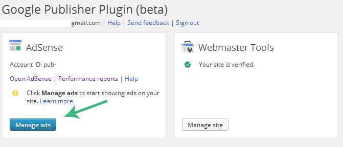 Google Publisher Plugin Manage Ads in WordPress