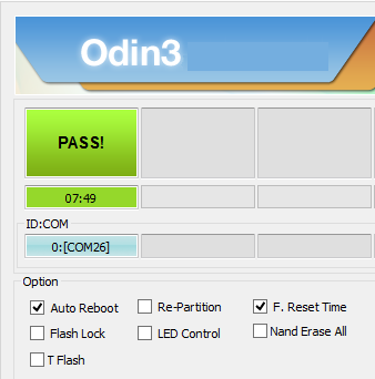 Pass Message ODIN 3.09