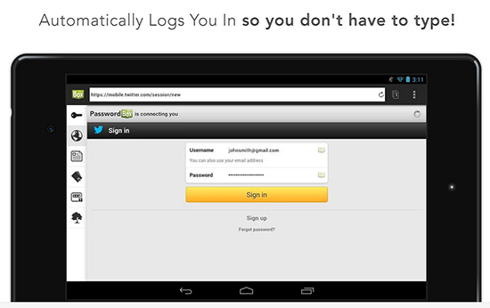 PasswordBox Free Password Safe Screenshot 03