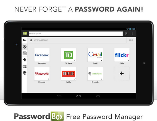 PasswordBox Free Password Safe Screenshot 05