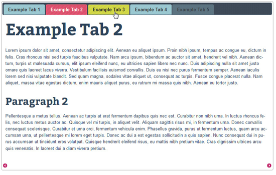 Post UI Tabs Screenshot