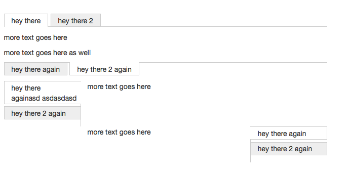 Tabs Shortcode Screenshot