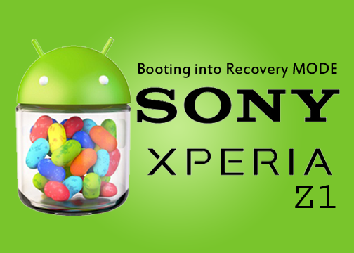 Booting into Rocovery Mode in Sony Xperia Z1