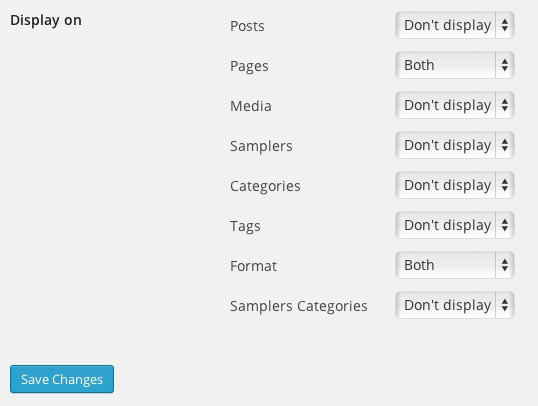 Display Sharing Buttons Conditionally with WP Share