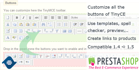 TinyMCE Plus for Prestashop