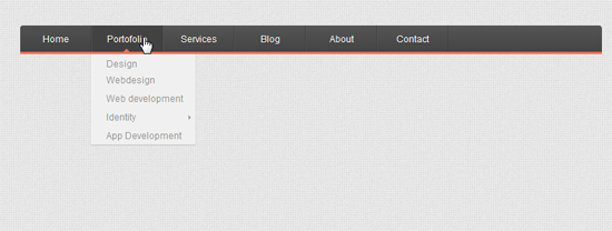 Lava Modern CSS3 Navigation