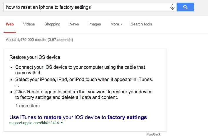 how-to-seset-an-iphone-to-factory-settings-google-answers